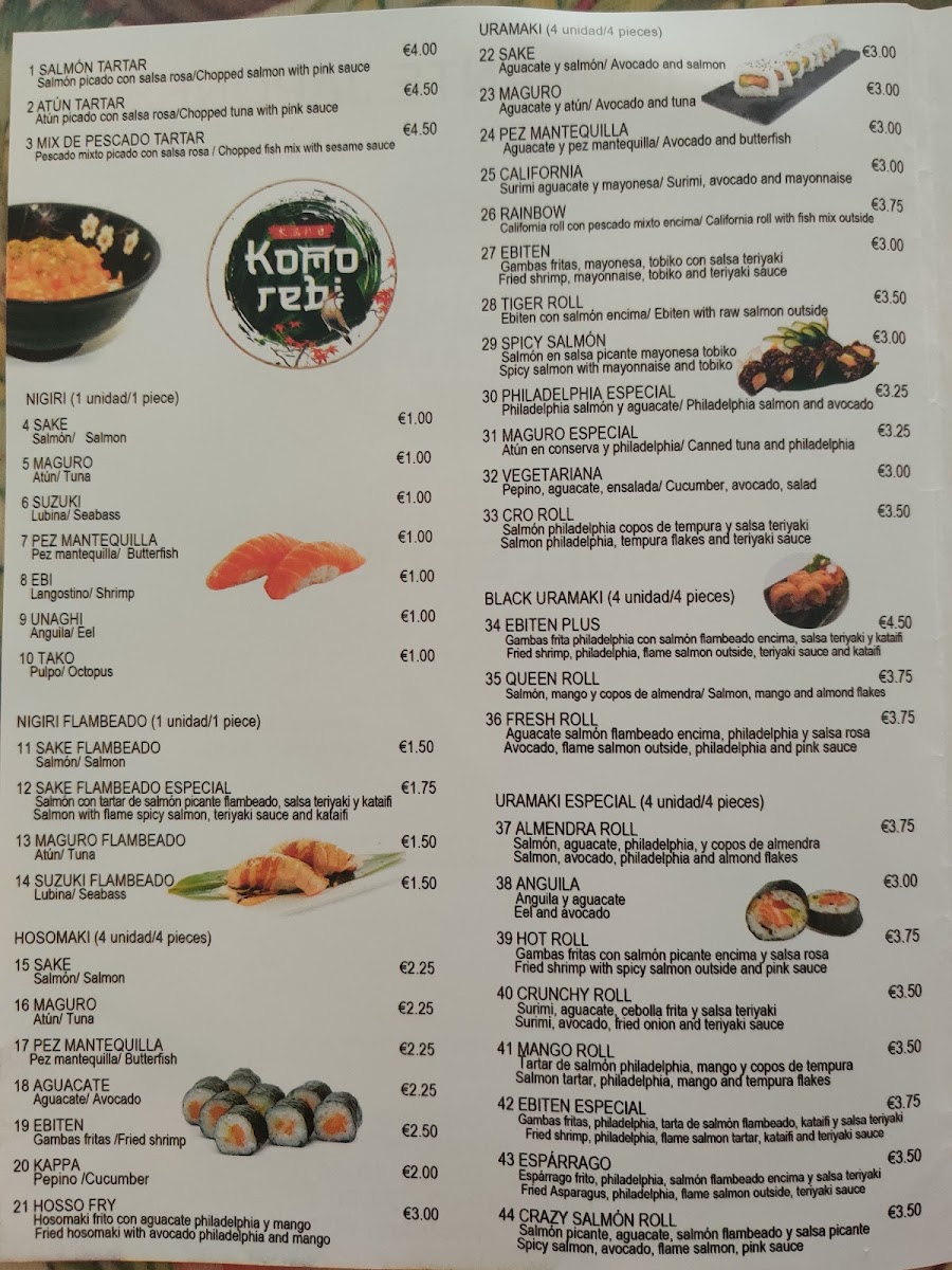 Menu Photo 0
