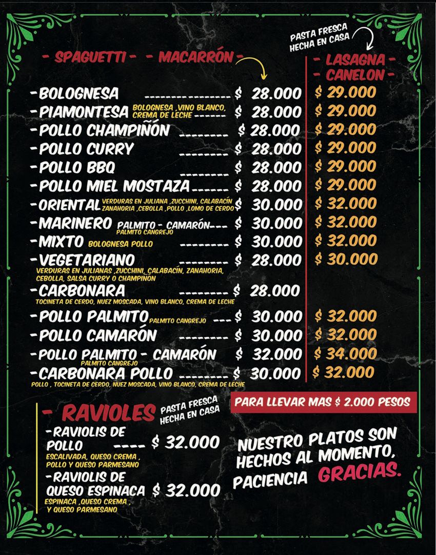 Menu Photo 1