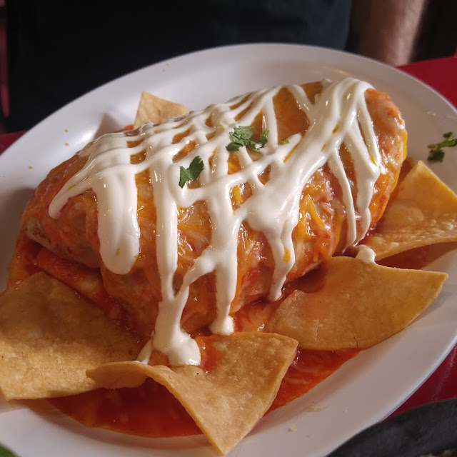 California Burrito Enchilada Style