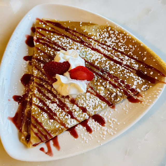 Nutella and Banana Crepe