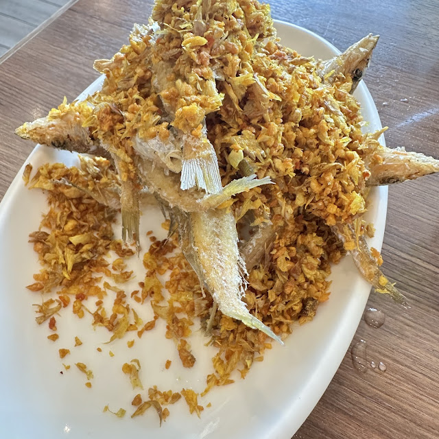 Fried Fermented Mullet Fish