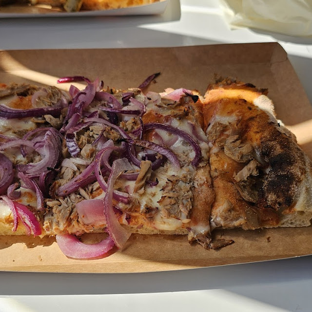 Tuna and Onion Pizza