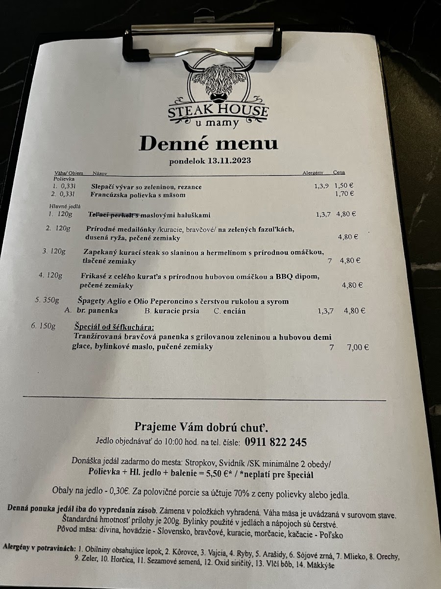 Menu Photo 0