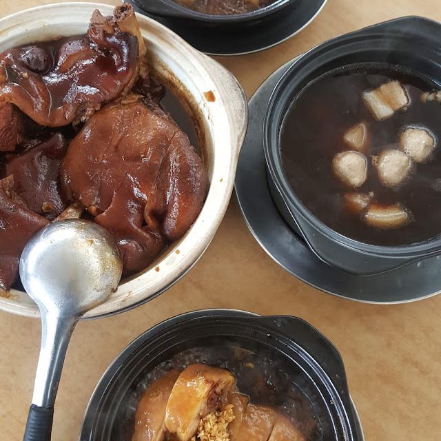 卤猪脚 肉骨茶 咸鸡腿