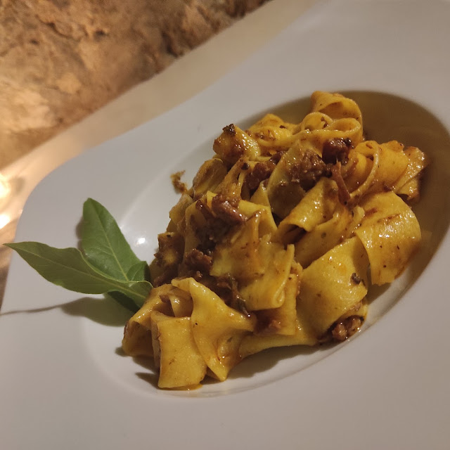 Pappardelle Al Ragù Di Cinghiale