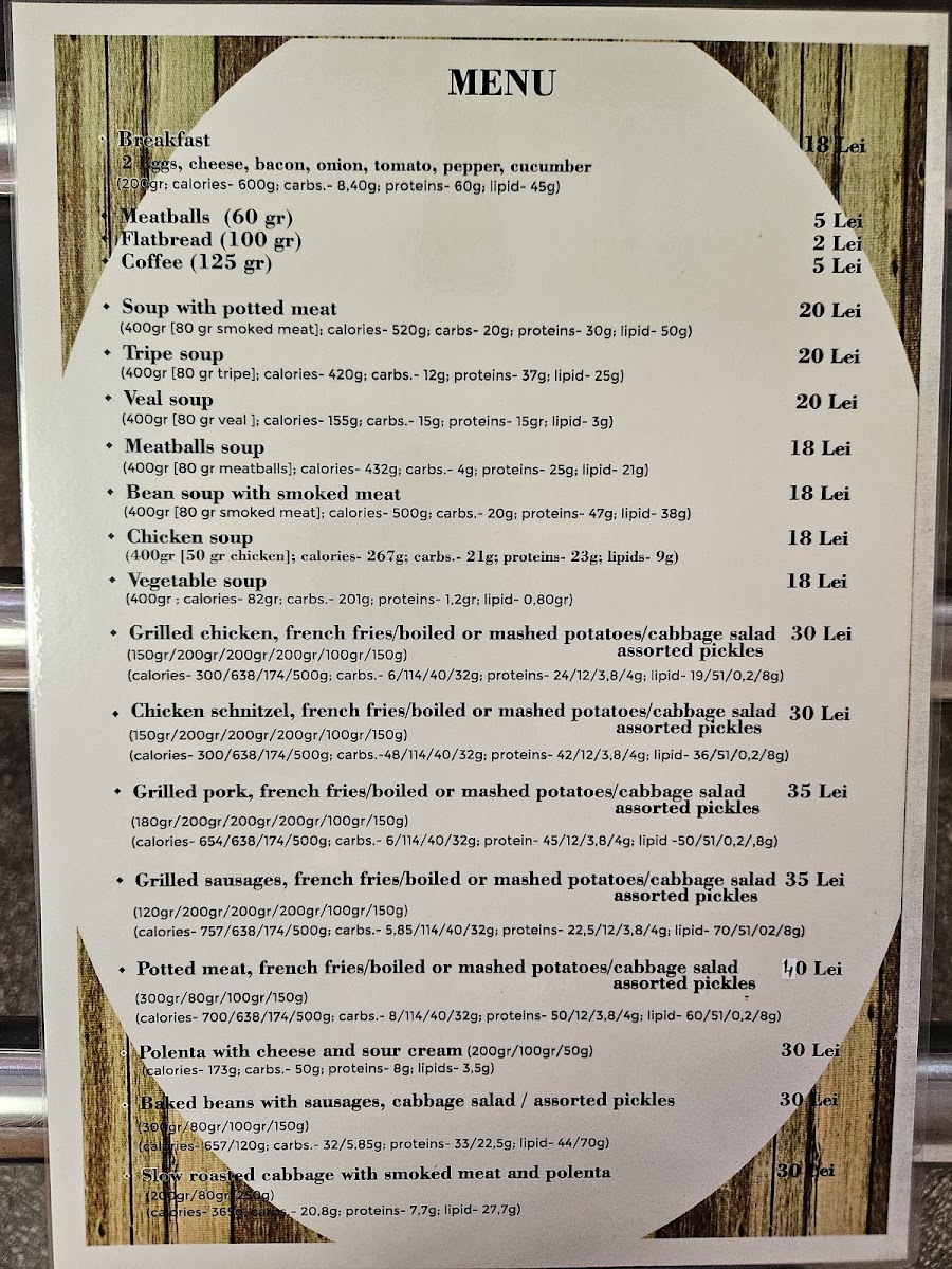 Menu Photo 0