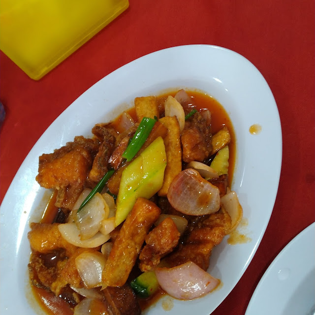 Sweet and Sour Fish Slices and Yam