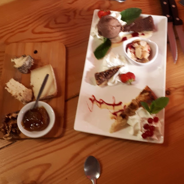 Local Cheese and Pudding