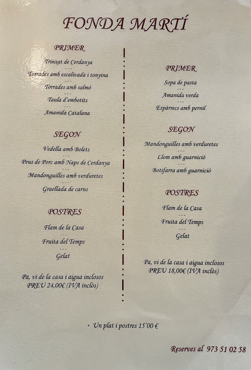 Menu Photo 0