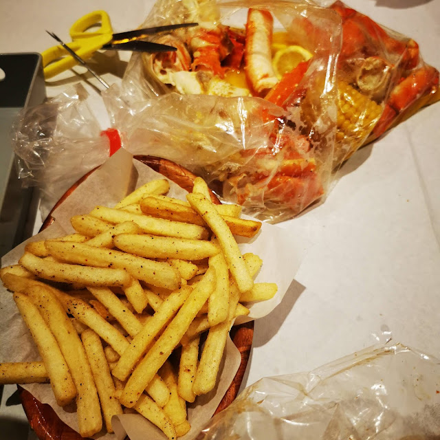 King Crab w Lemon Pepper Fries