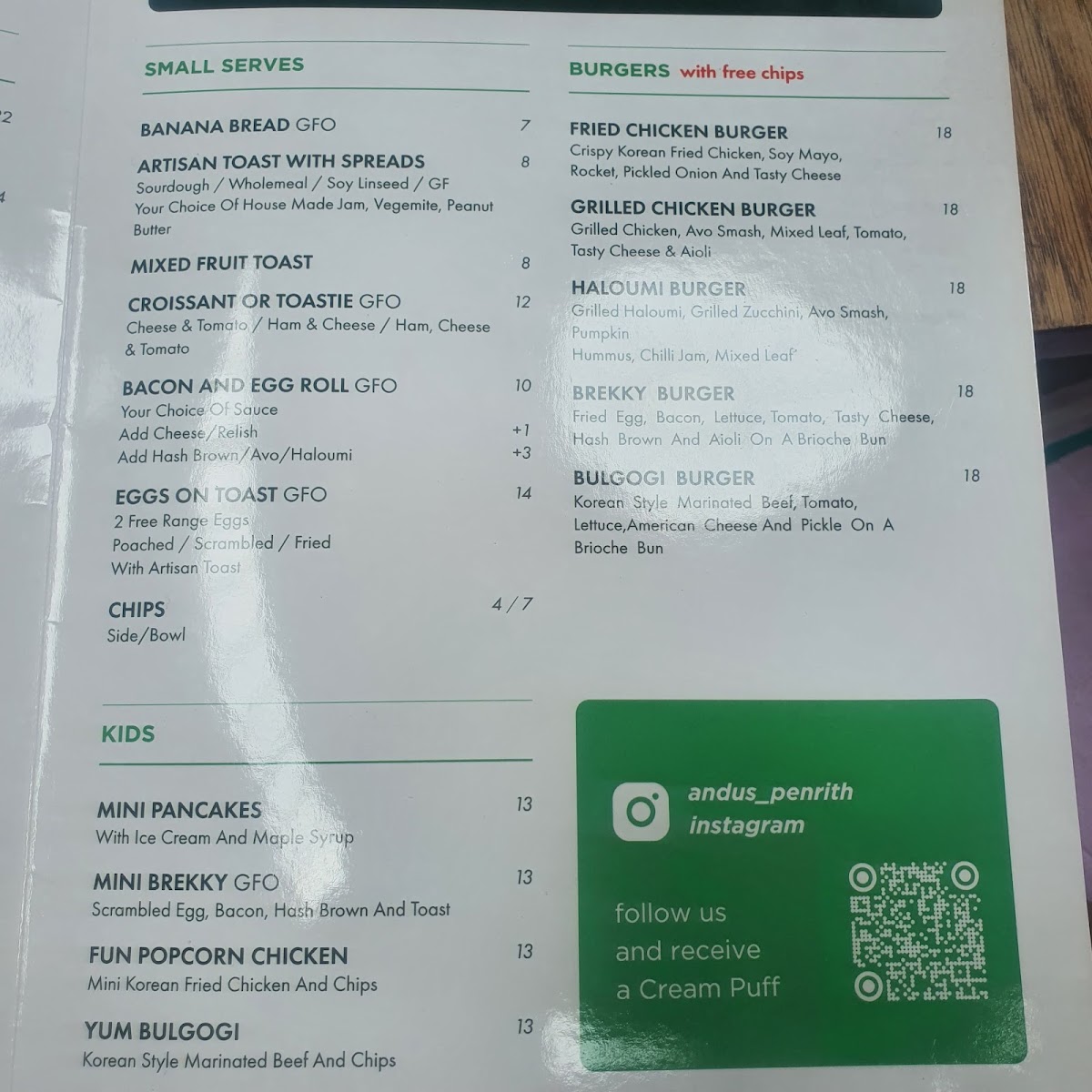Menu Photo 0