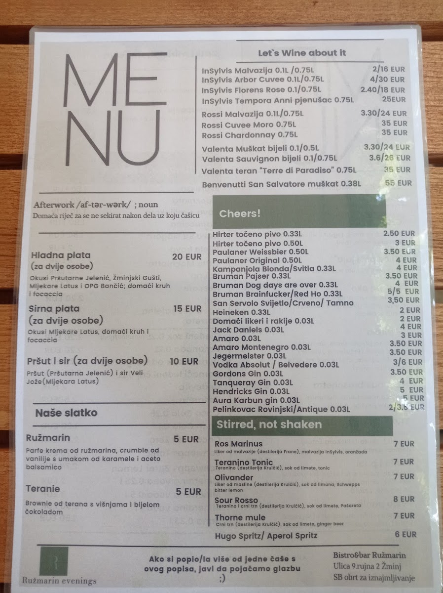 Menu Photo 0