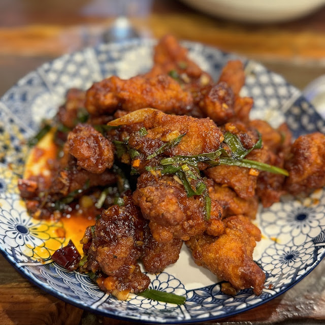Deep Fried Chicken in Sweet & Spicy Sauce