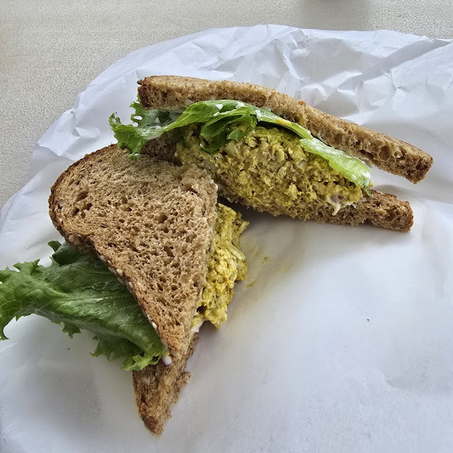 Curry Chicken Salad Sandwich