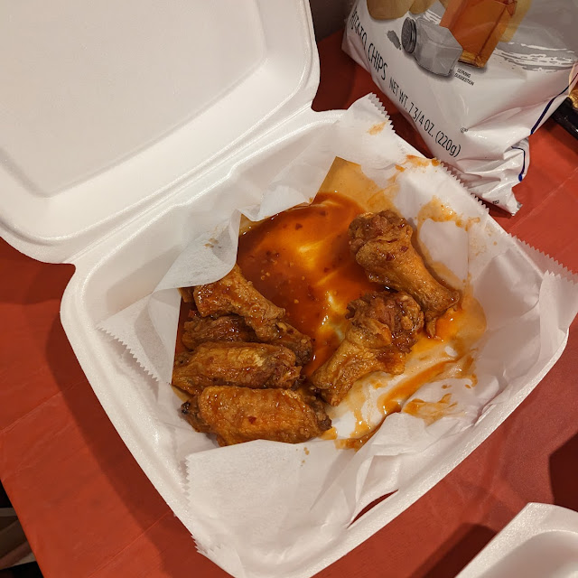 Hot Garlic Wings