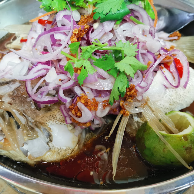 Steamed Grouper Fish