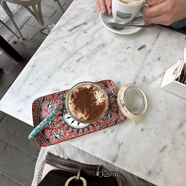 Tiramisu and Coffee