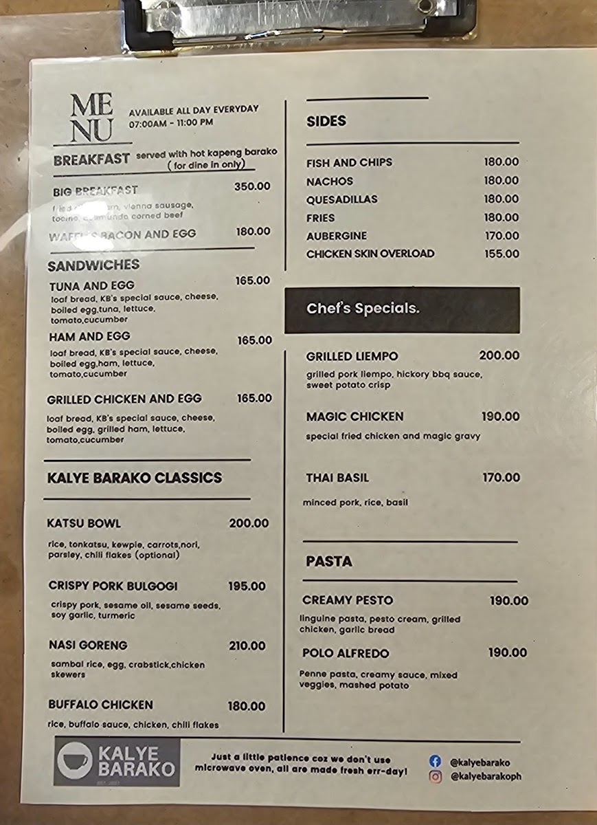 Menu Photo 0