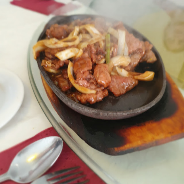 Sizzling Mongolian Lamb