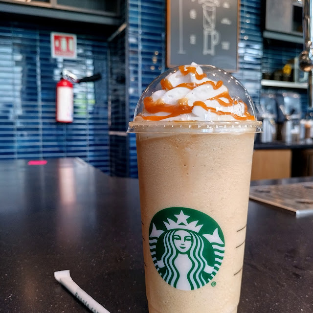 Venti Caramel Frapuccino