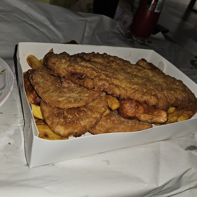 Butter Fish Dim Sims Potato Cakes and Crab Stick