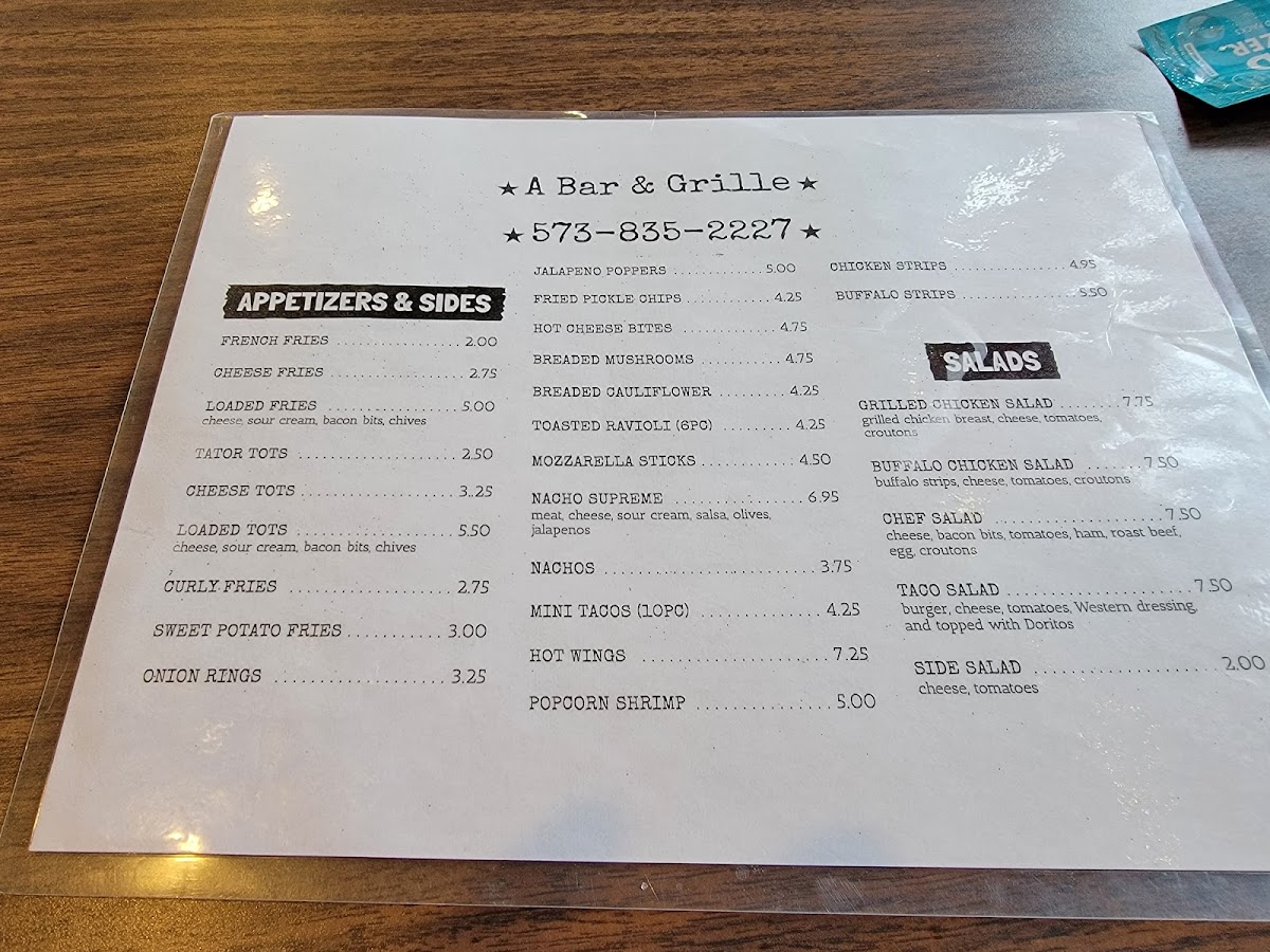 Menu Photo 0