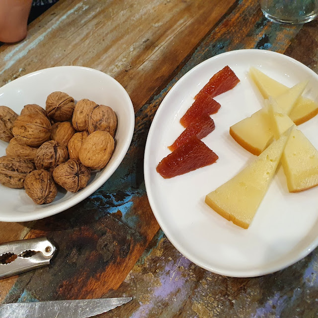 Cheese Coing and Nuts