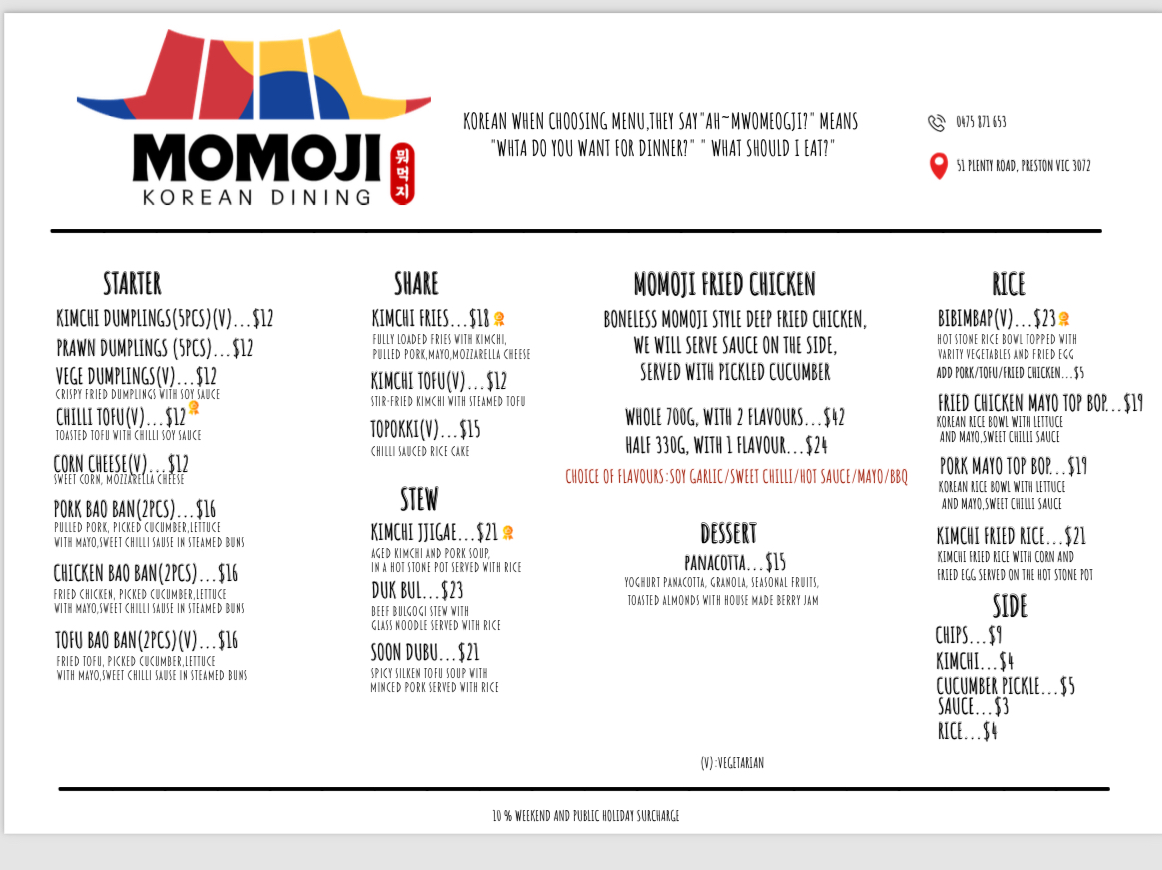 Menu Photo 1