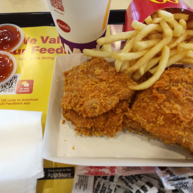 Ayam Goreng mcd Set Meal