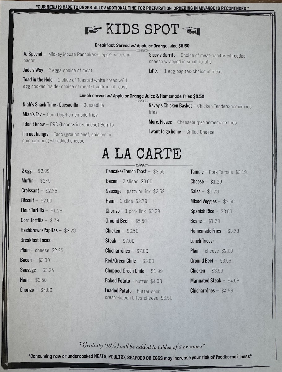 Menu Photo 1