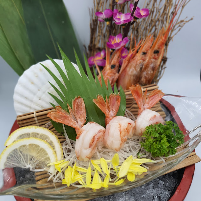 Live Rock Lobster Sashimi