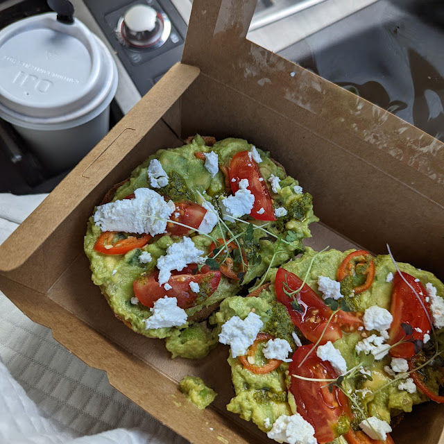 Bandit Avo on Toast