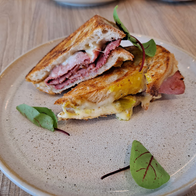 Pastrami Cheese &Corn Relish Toastie