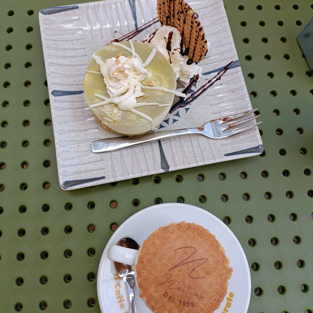 Cheesecake de Pistacho Y Cafe