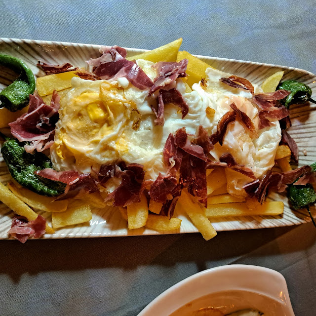 Huevos Rotos Con Jamón