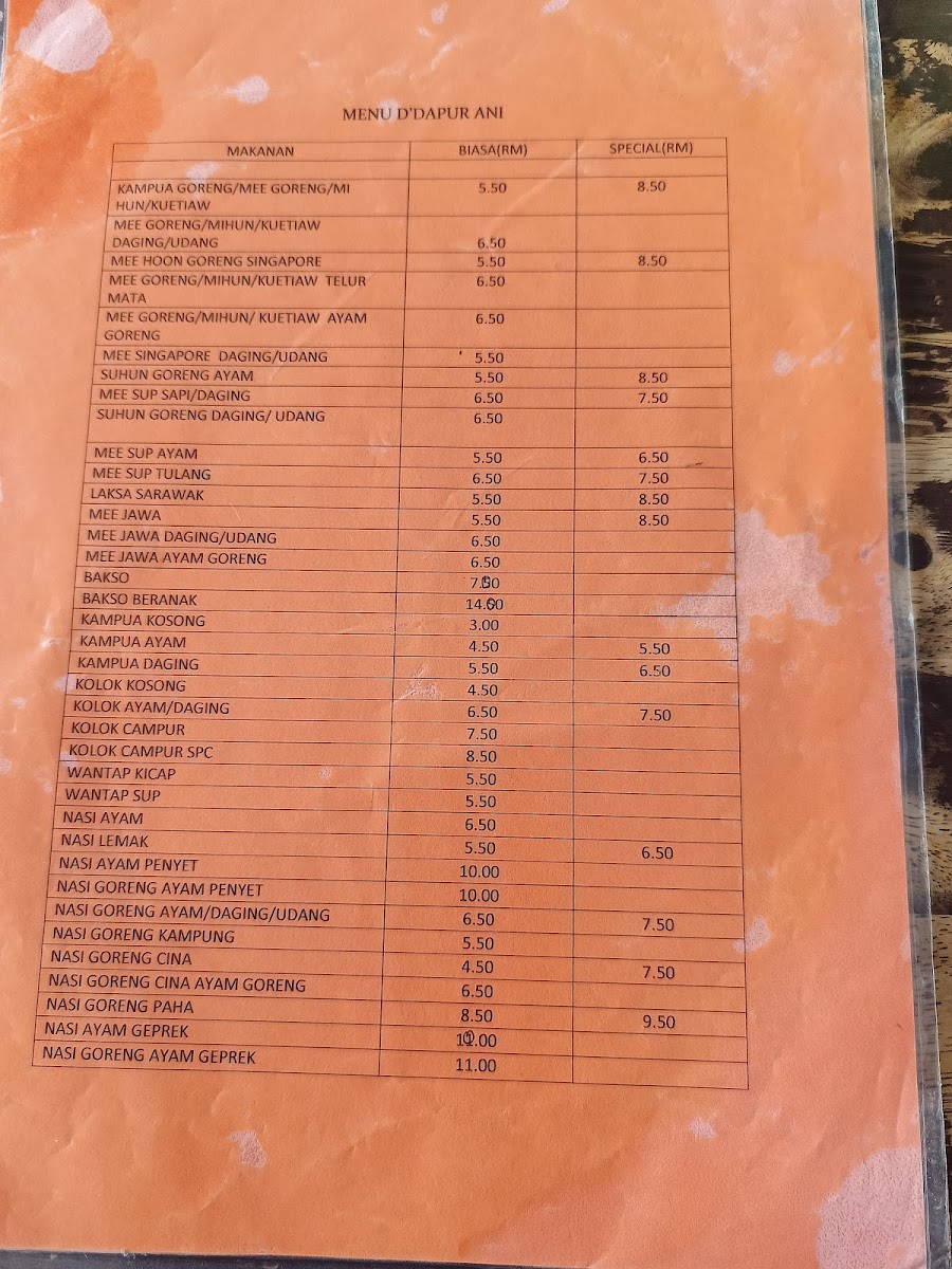 Menu Photo 5
