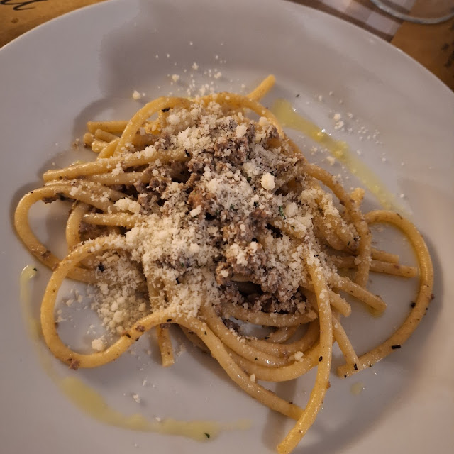 Bigoli With Ragú Of Duck Meat