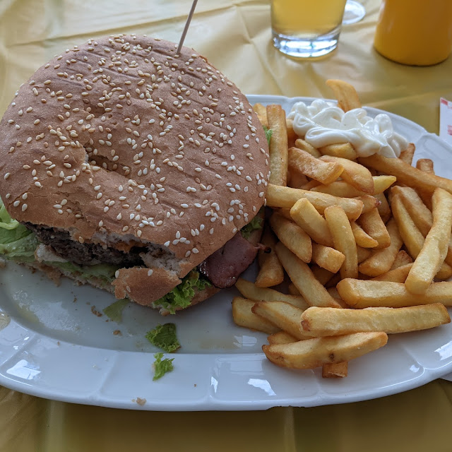 Hamburger Mit Bacon Vom Rind