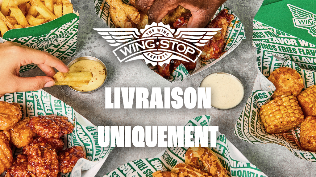 Wingstop Saint-Ouen (livraison uniquement)