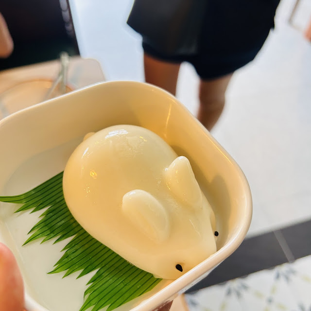 rabbit pudding 可爱白兔布丁