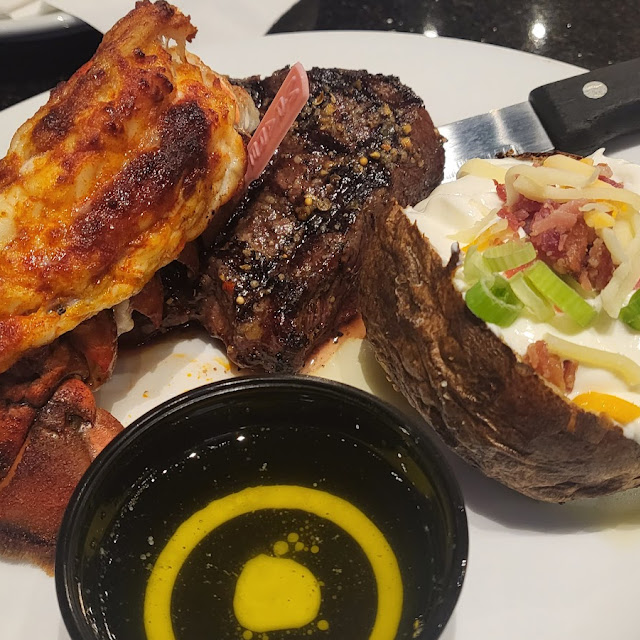 Steak and Lobster Tail