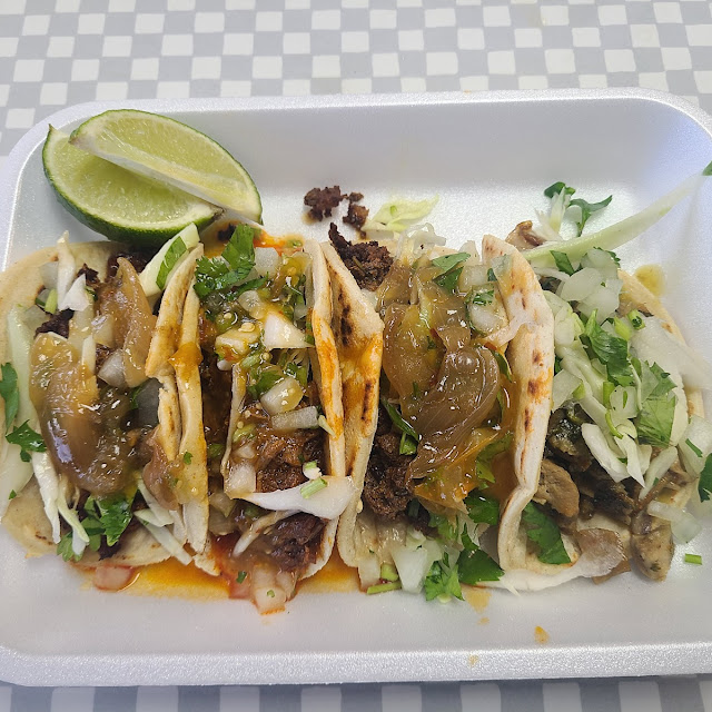Tacos Beef Chicken Pork
