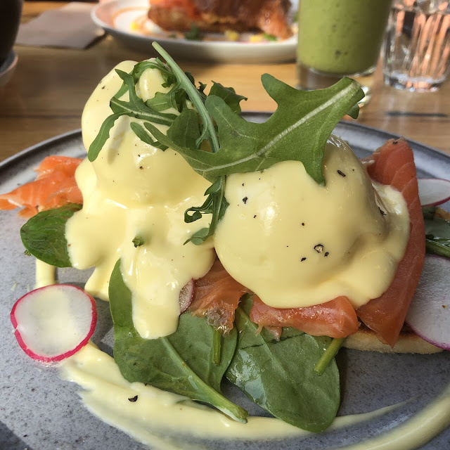 Spicy Salmon Benedict