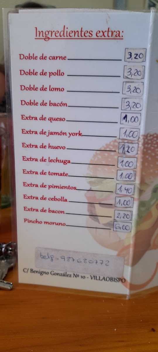 Menu Photo 9