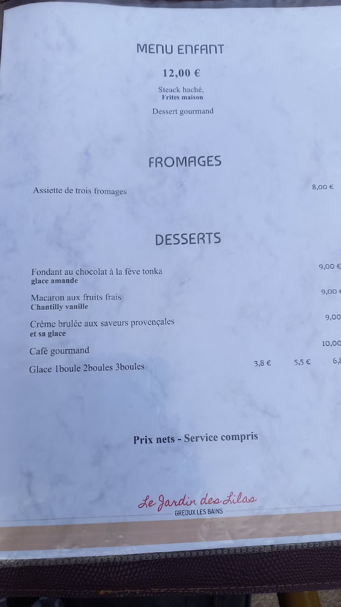 Menu Photo 0