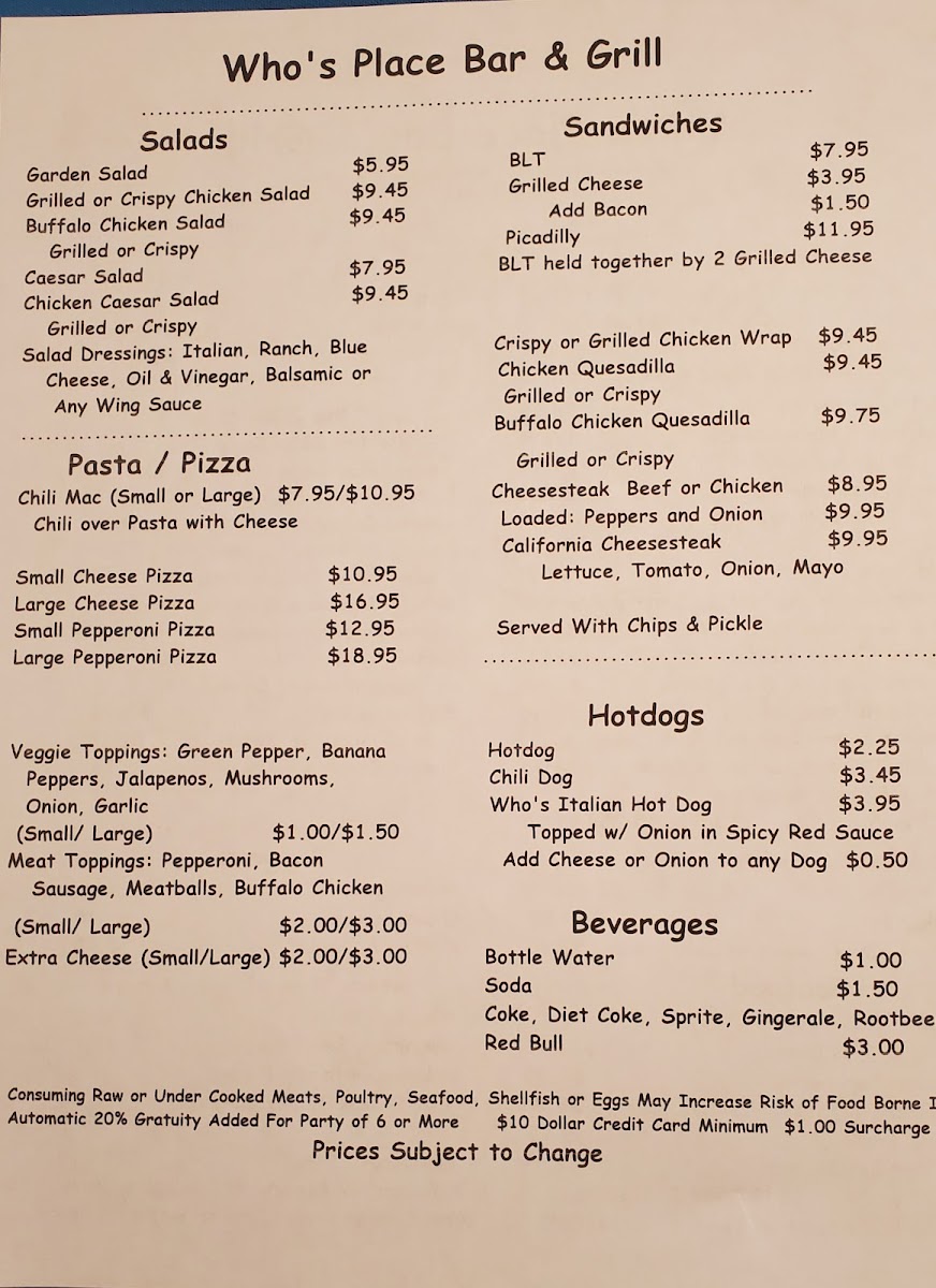 Menu Photo 0