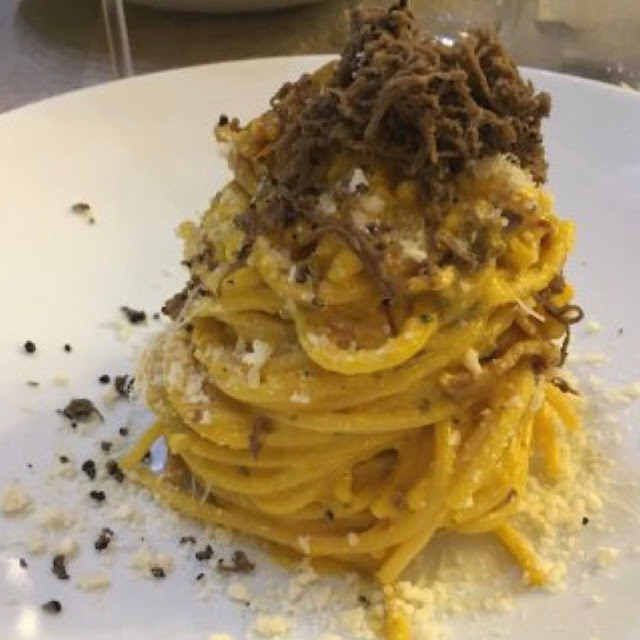 Carbonara Con Tartufo