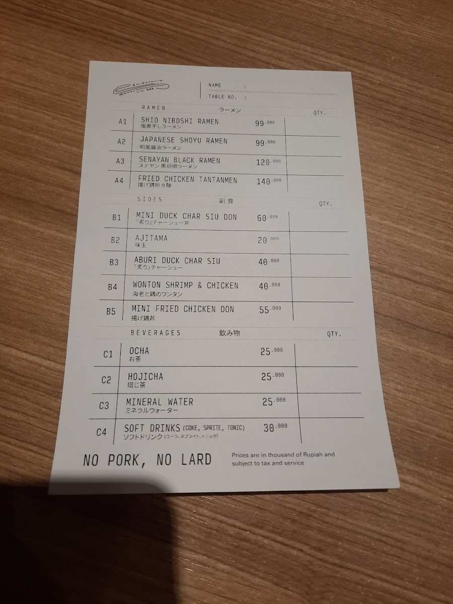 Menu Photo 4
