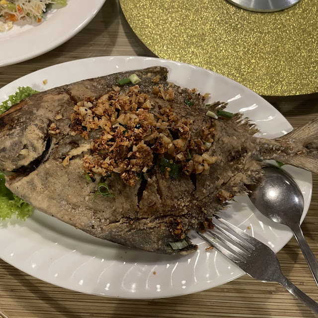 Fried Pomfret