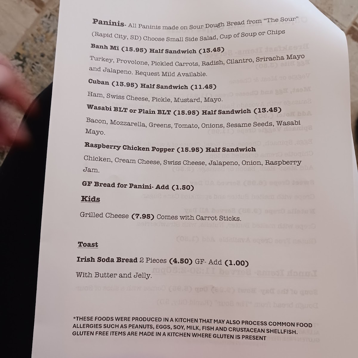Menu Photo 5